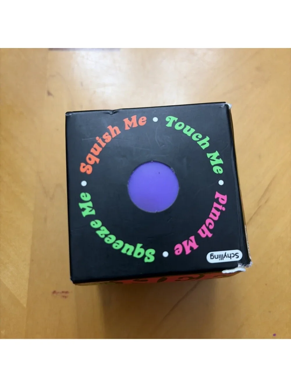 Schylling NeeDoh Groovy Glob Stress Ball Purple, Classic 2.5 in